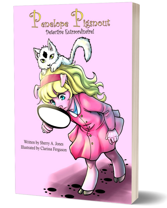 PENELOPE PIGSNOUT, DETECTIVE EXTRAORDINAIRE (Autographed Copy)