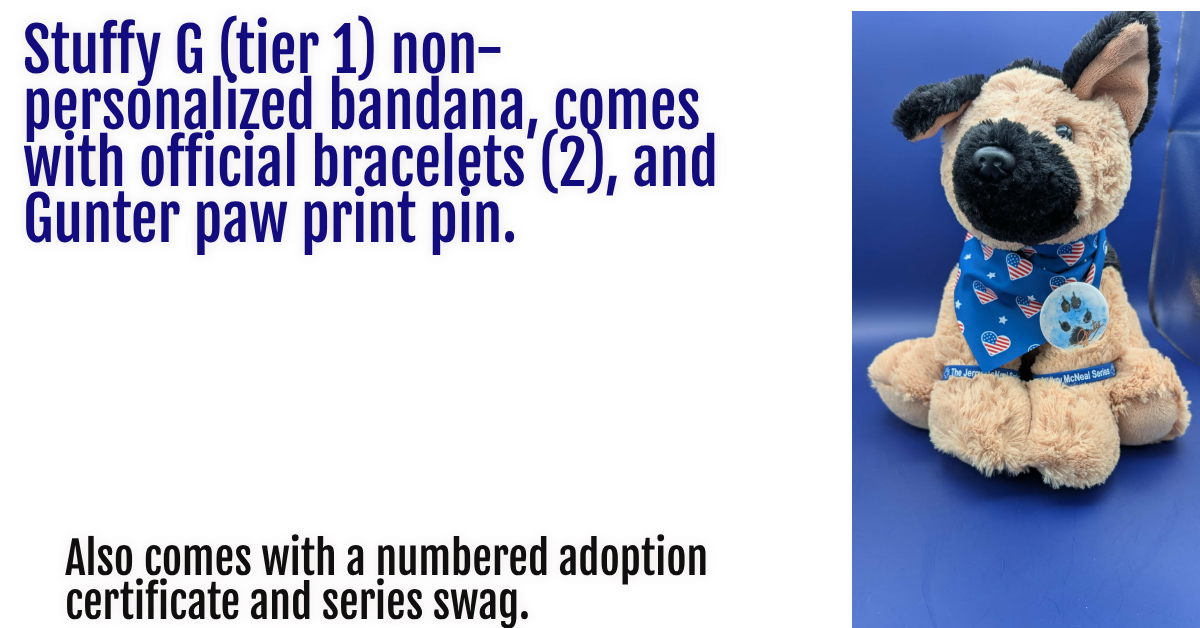 Stuffy G (Tier 1) Shipping included
