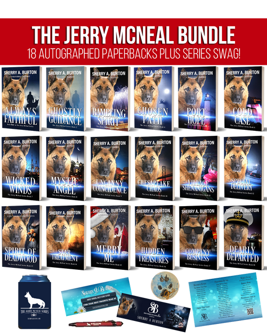 THE JERRY MCNEAL SERIES 18-BOOK AND SWAG BUNDLE (Autographed Set)