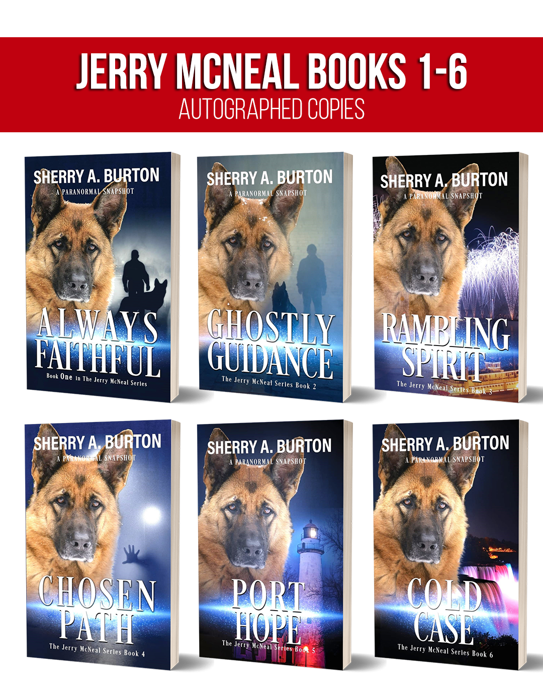 THE JERRY MCNEAL SERIES SIX BOOK SET (Autographed)