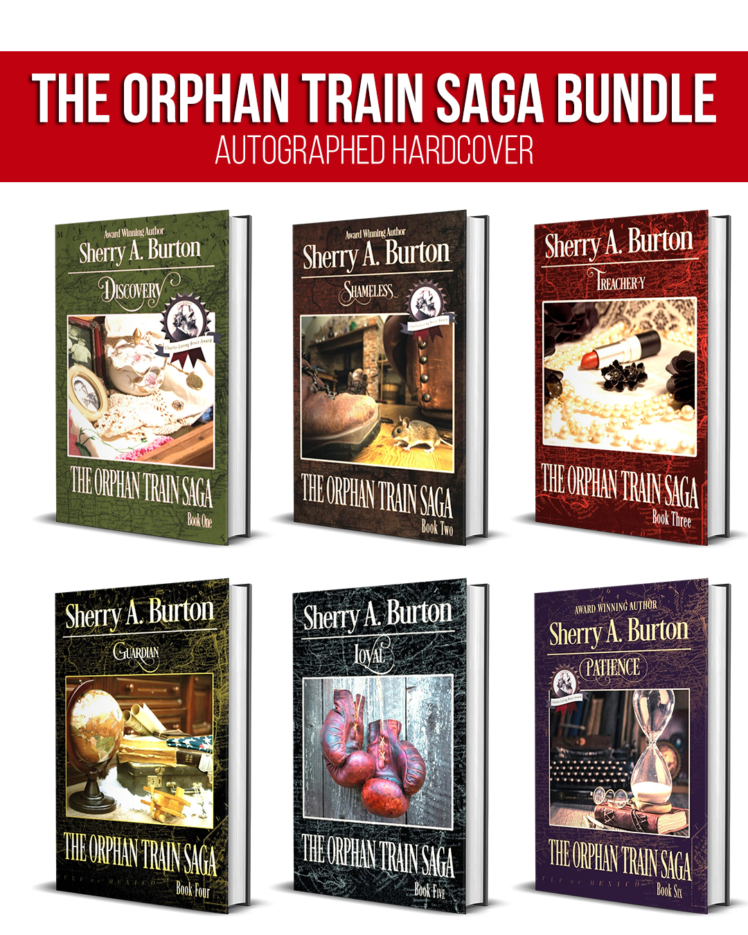 THE ORPHAN TRAIN SAGA BUNDLE (Autographed Hardcover)