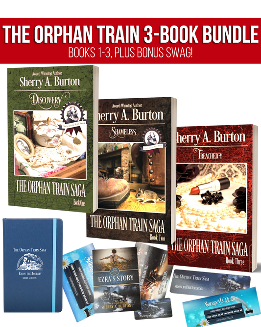THE ORPHAN TRAIN 3-BOOK BUNDLE (BOOKS 1-3) WITH BONUS SWAG