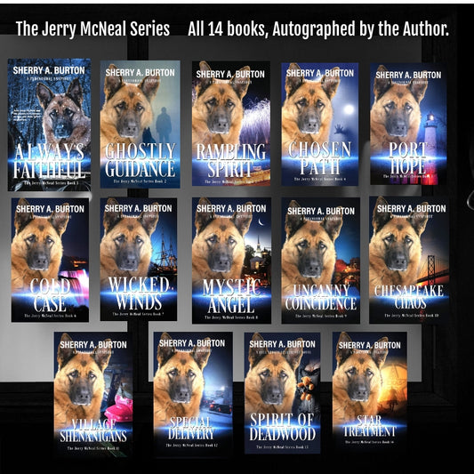 The Jerry McNeal Series 14 book autographed set
