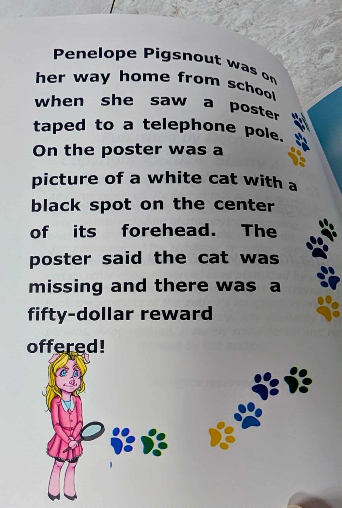 PENELOPE PIGSNOUT, DETECTIVE EXTRAORDINAIRE (Autographed Copy)