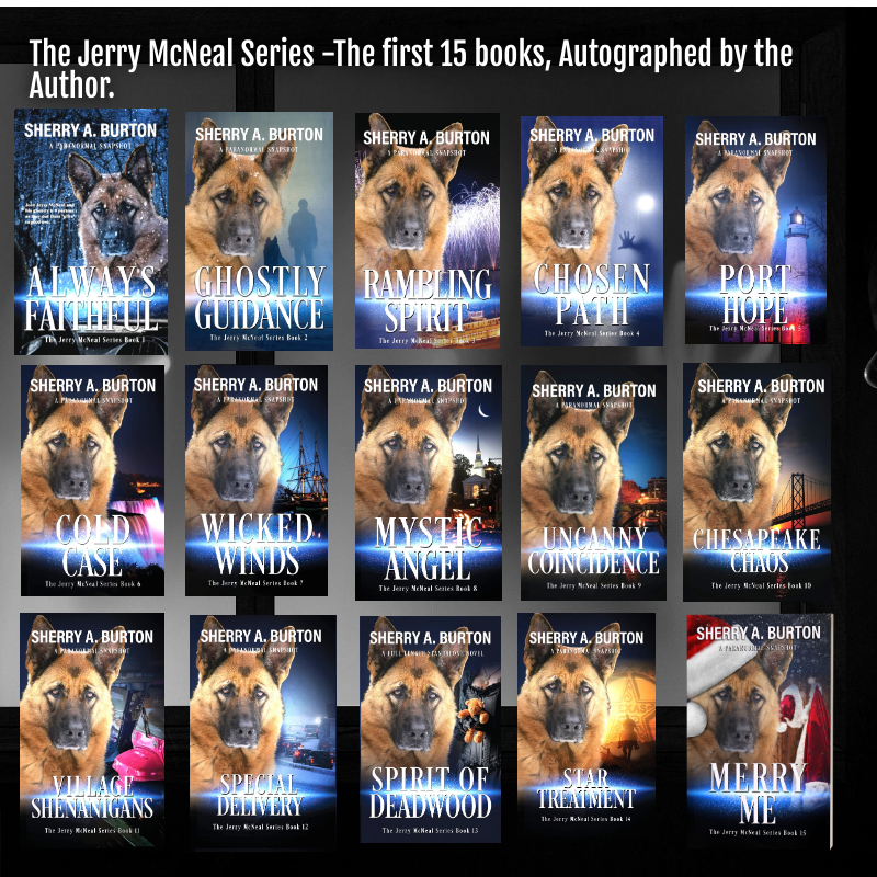 The Jerry McNeal Series 16 book autographed set