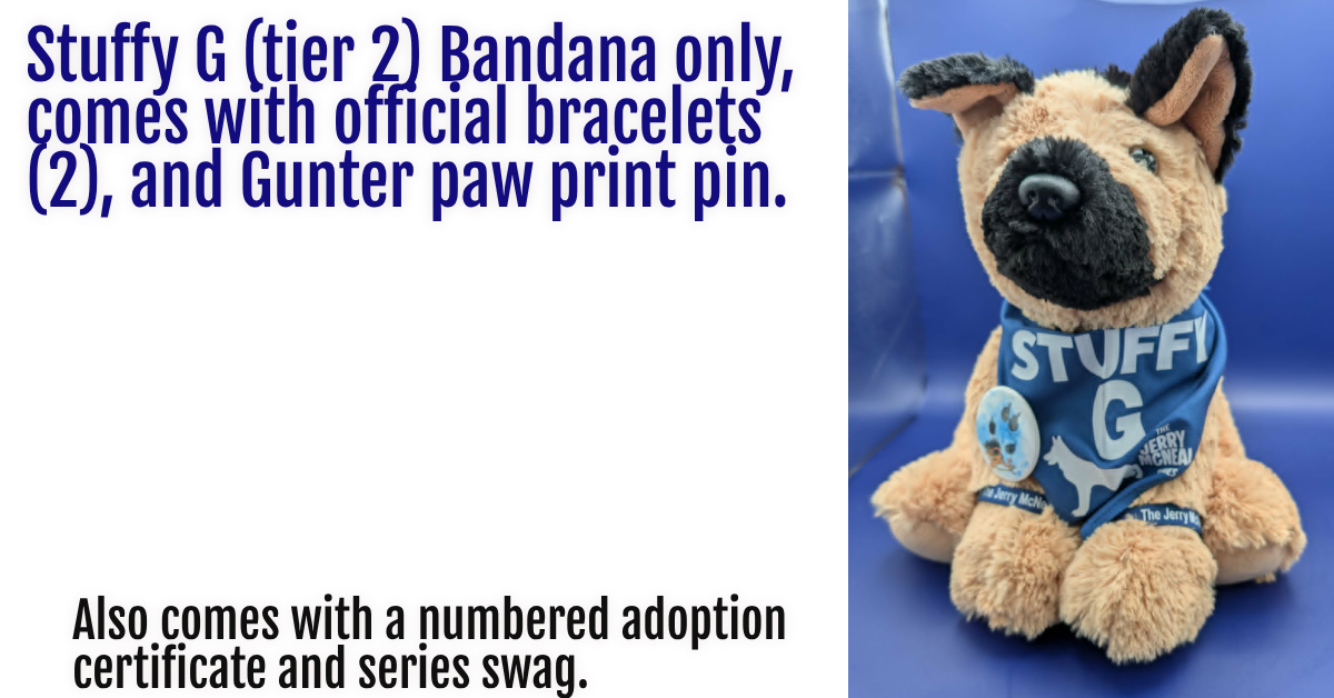 Stuffy G (Tier 2) Shipping included