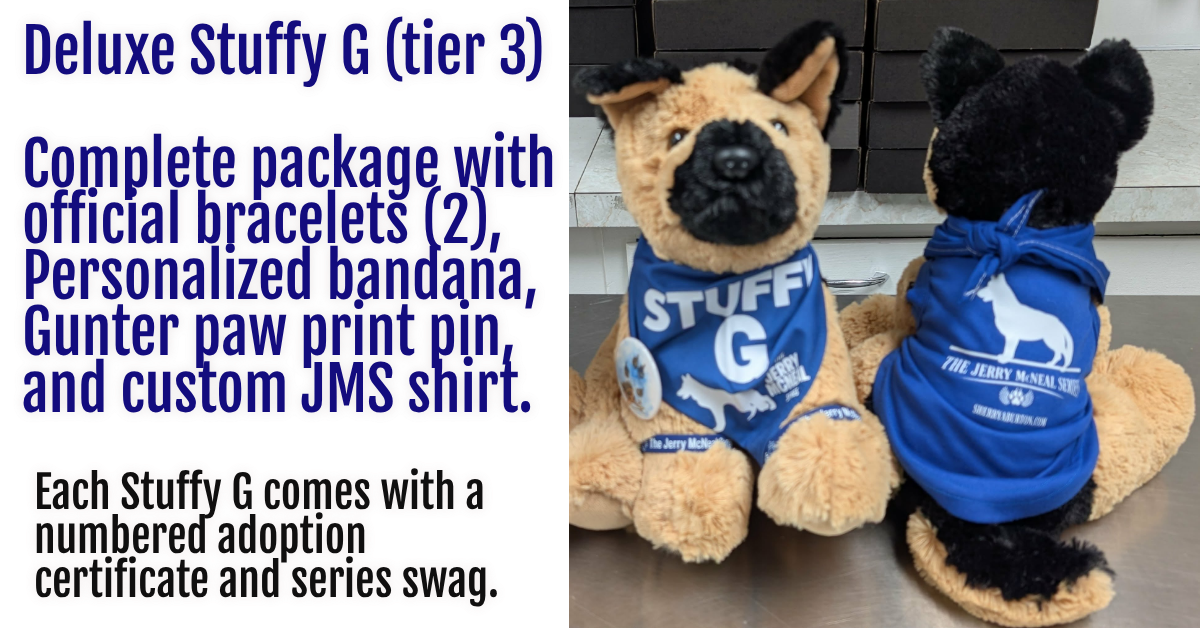 Deluxe Stuffy G (Tier 3) Shipping included