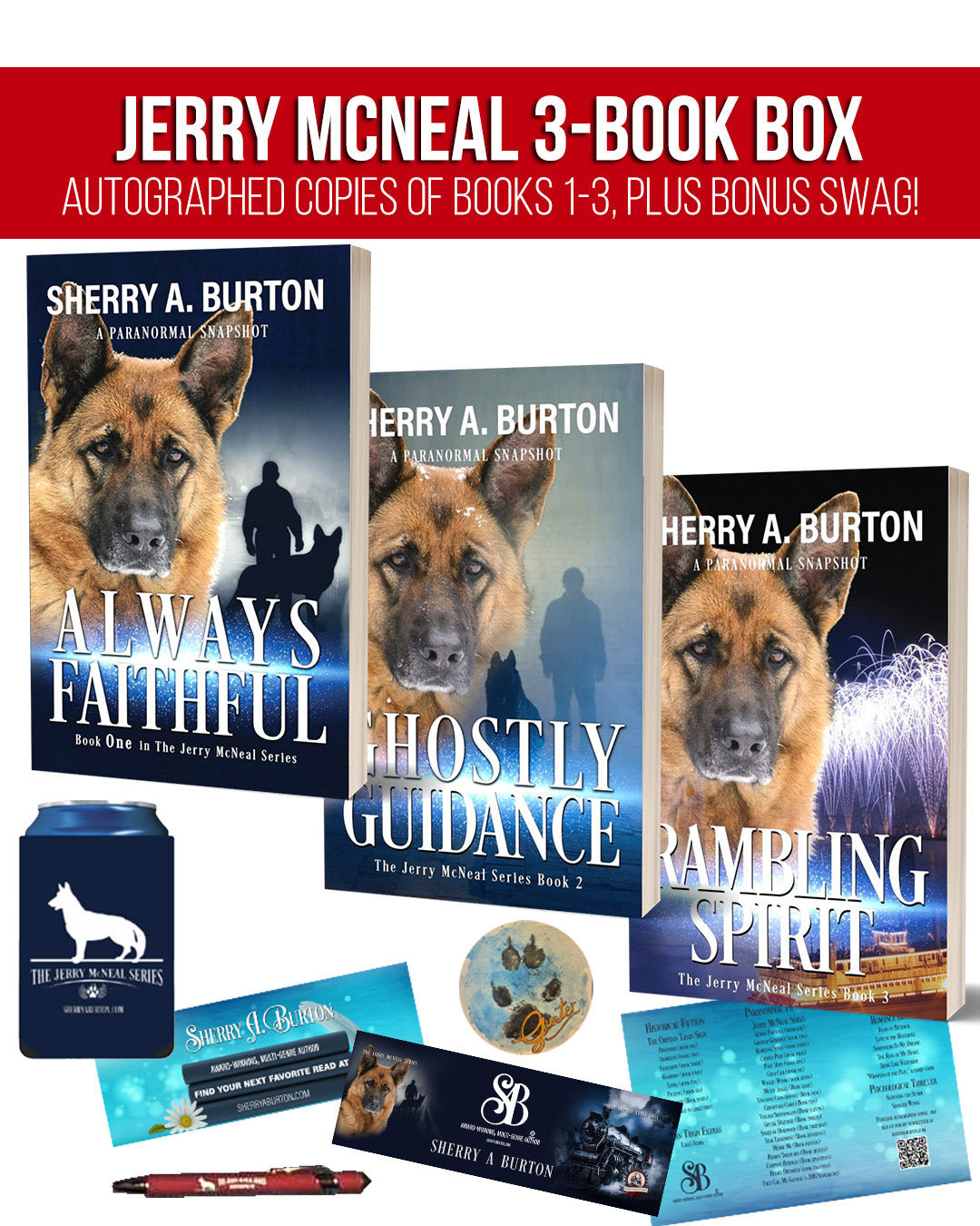 THE JERRY MCNEAL SERIES 3-BOOK BOX WITH SERIES SWAG (BOOKS 1-3)