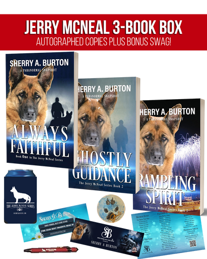 THE JERRY MCNEAL SERIES 3-BOOK BOX WITH SERIES SWAG