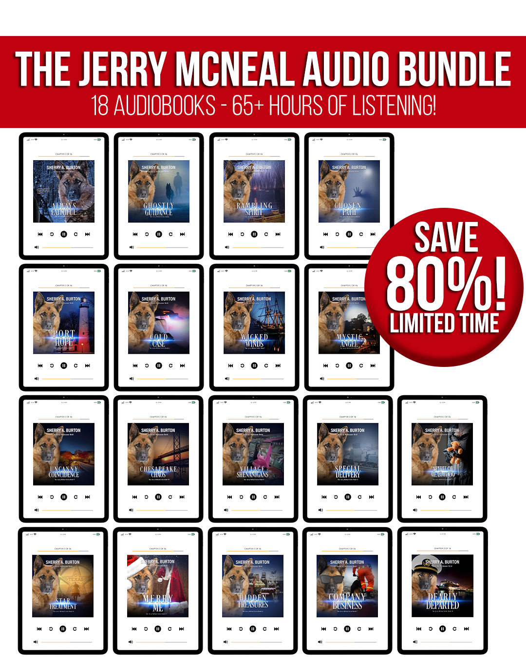 THE JERRY MCNEAL SERIES AUDIO BUNDLE