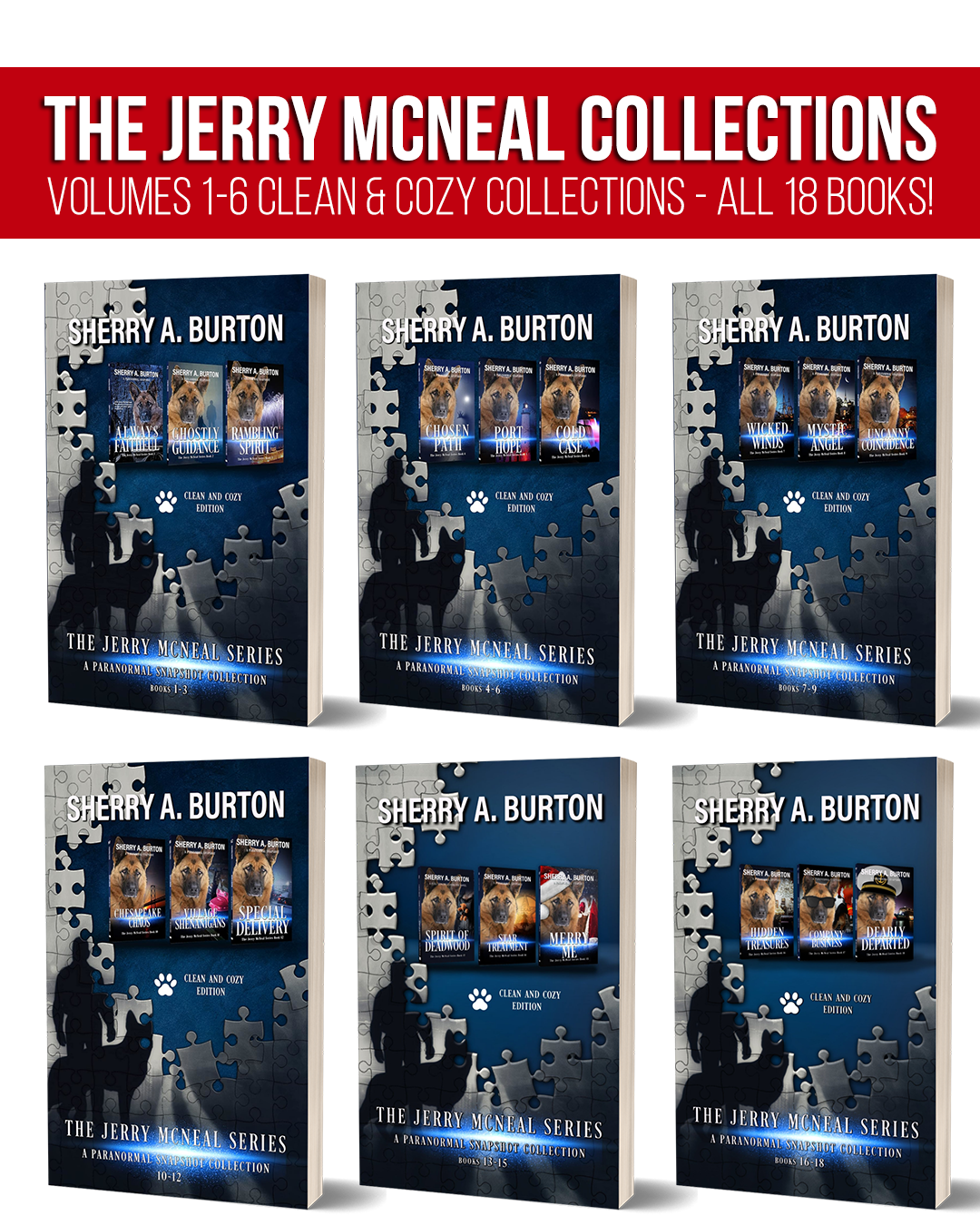 THE JERRY MCNEAL SERIES 6-BOOK CLEAN & COZY COLLECTION