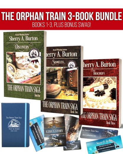 THE ORPHAN TRAIN 3-BOOK BUNDLE (BOOKS 1-3) WITH BONUS SWAG