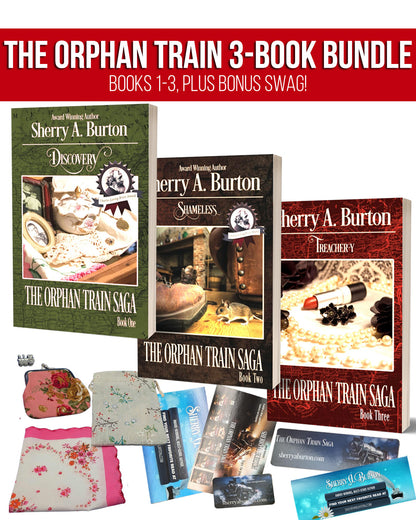 THE ORPHAN TRAIN 3-BOOK BUNDLE (BOOKS 1-3) WITH BONUS SWAG