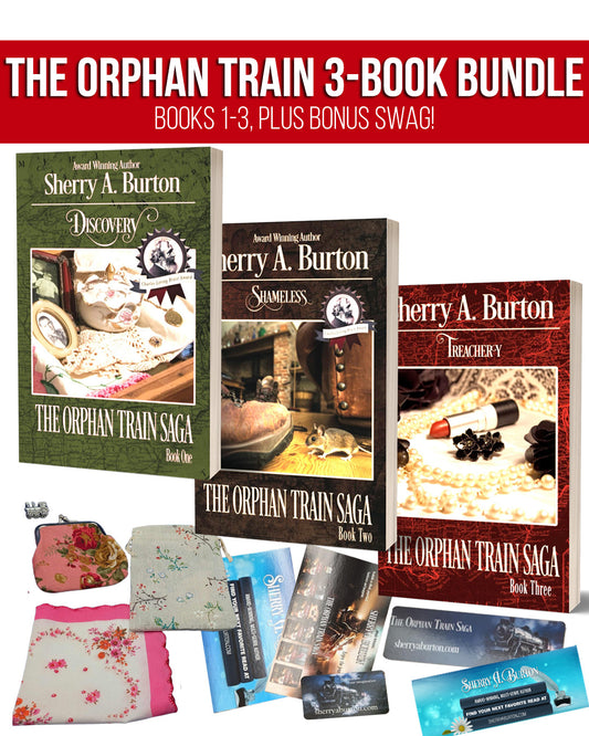 THE ORPHAN TRAIN 3-BOOK BUNDLE (BOOKS 1-3) WITH BONUS SWAG